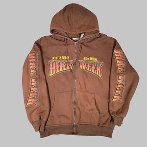 Myrtle Beach 2008 Bike Week Hoodie Sz L